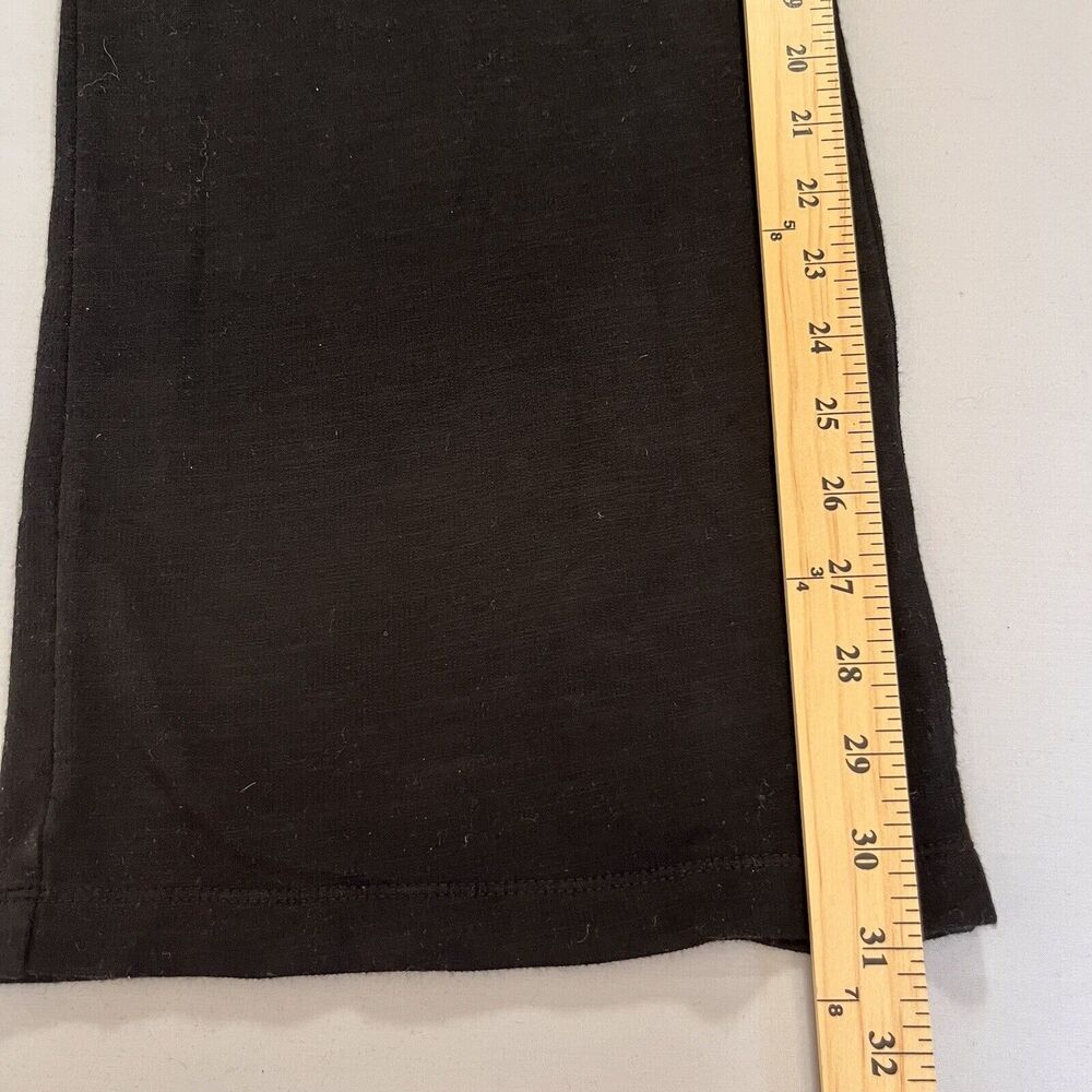 MWT MONROW Black Supersoft Short Sleeve Polo Jumpsuit Sz unknown see measurement - Picture 6 of 7